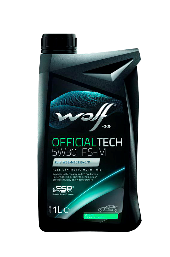 Моторное масло Wolf OfficialTech 5W-30 FS-M, 1л